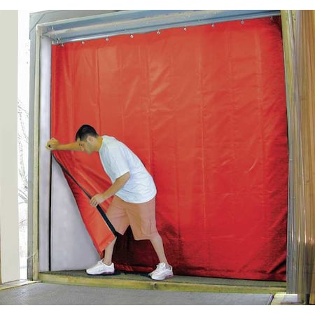 Insulated Truck Curtain 8 ft H x 8 ft W Model 999-00274 by TMI in US