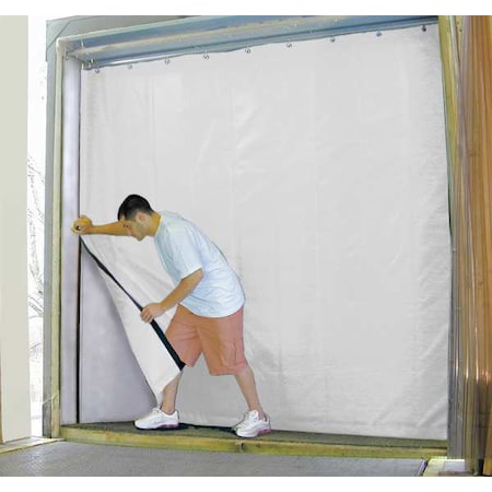 Insulated Truck Curtain 8 ft H x 8 ft W Model 999-00275 by TMI in US