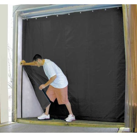 Insulated Truck Curtain 8 ft H x 8 ft W Model 999-00278 by TMI in US
