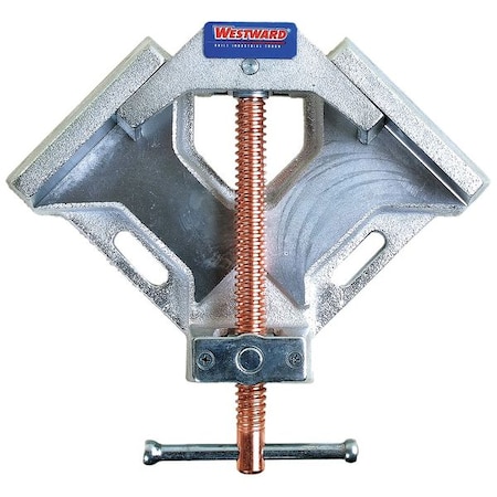 Angle Vise 90 deg Fixed 3 1/2 in Open by USA Westward Angle Clamps