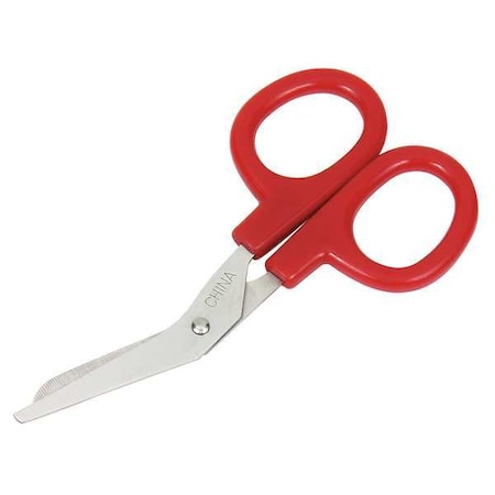 Scissors 4 In. L Silver Rounded Metal by USA Pac Kit Snips Shears & Scissors