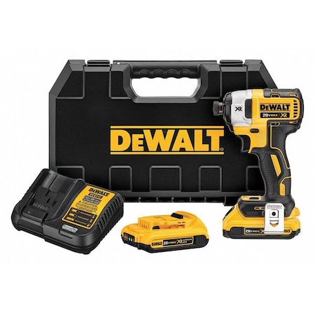 Cordless Impact Driver 20.0V 2.0Ah by USA Dewalt Cordless Power Impact Tools