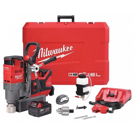 M18 Magnetic Drill Kit 1 1/2in Capacity by USA Milwaukee Magnetic Drill Presses