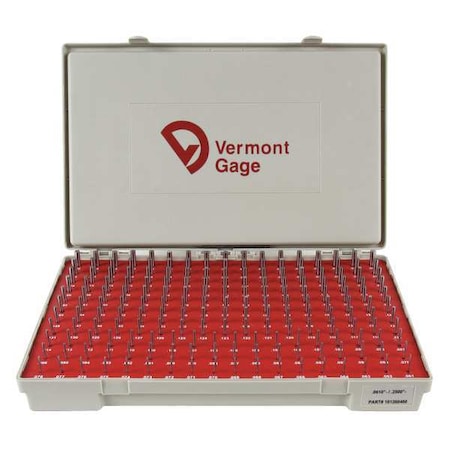 Pin Gage Set Minus Class ZZ 250 Pcs by USA Vermont Gage Precision Measuring Gauge Blocks & Clamps