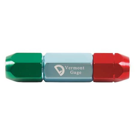 Reversible Handle Go/NoGo 3 19/32in L by USA Vermont Gage Precision Measuring Gauge Blocks & Clamps