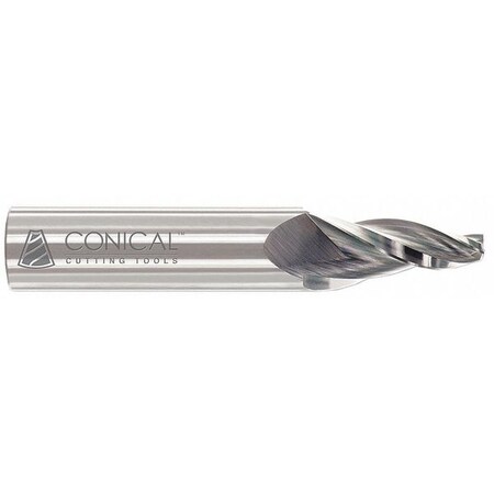 Tapered End Mill HSS 0.031in 2 7/8inL RH Type K 0003 by USA Conical Tool High Speed Steel End Mills