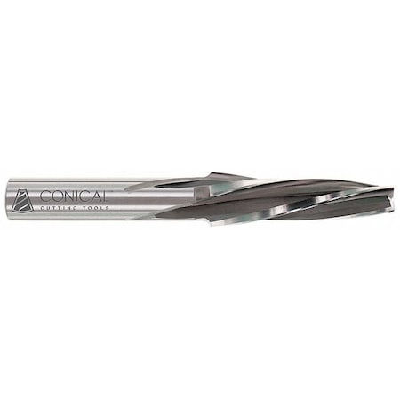 Automotive Taper HSS 0.375in 6 5/8in L by USA Conical Tool High Speed Steel End Mills
