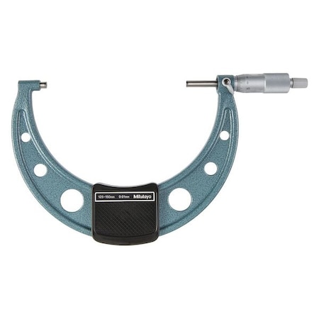 125 150/.01Mm Outside Mic Ratchet by USA Mitutoyo Micrometers