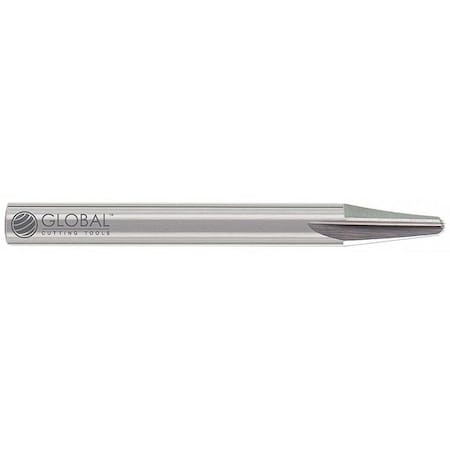 Die Sinking Cutter .015in 14 deg. 3 FL by USA Conical Tool Die Sinking Cutters