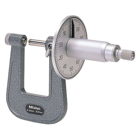 0 25/.01Mm Sheet Metl Mic by USA Mitutoyo Micrometers