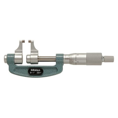 0 1/.001In. O.Mic Cal.Type by USA Mitutoyo Micrometers