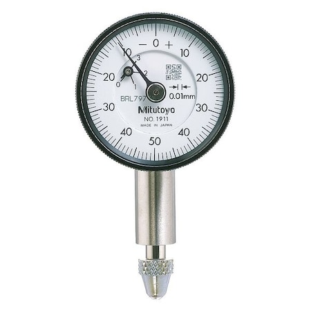 Dial Indicator Type 1911T 10 by USA Mitutoyo Precision Measuring Dial Indicators