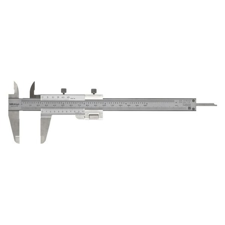Vernier Caliper 5In./130Mm W/Fine Ad by USA Mitutoyo Precision Measuring Vernier Calipers
