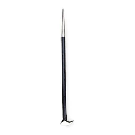 Rolling Head Pry Bar 12 In 7/16 In Dia by USA Westward Nail Pullers Wrecking & Pry Bars