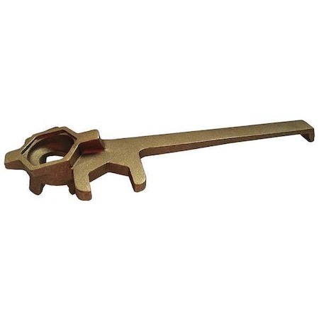 Drum Plug Wrench Offset Brass Alloy by USA Value Brand Bung Wrenches