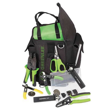 Communications Tool Kit No. of Pcs. 17 by USA Greenlee General Hand Tool Kits