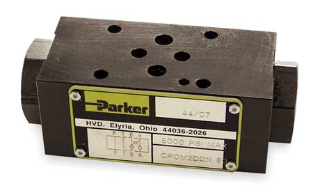 Parker Hydraulic Check Valves Pilot Operated Check Valve Sandwich D03 USA Supply
