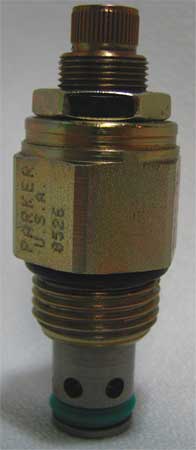 Cartridge Valve PO Relief 20 GPM by USA Parker Hydraulic Cartridge Valves