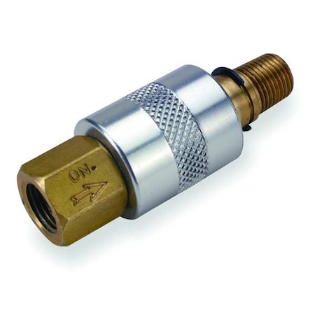 Sleeve Valve 1/8 In FNPT x MNPT by USA ARO Pneumatic Manual Air Control Valves