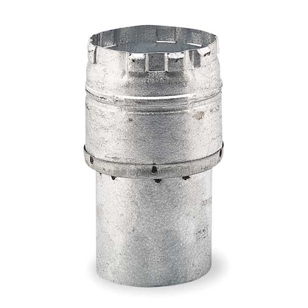 Appliance Connector 3" Dia. 6" L by Ameri-Vent in US