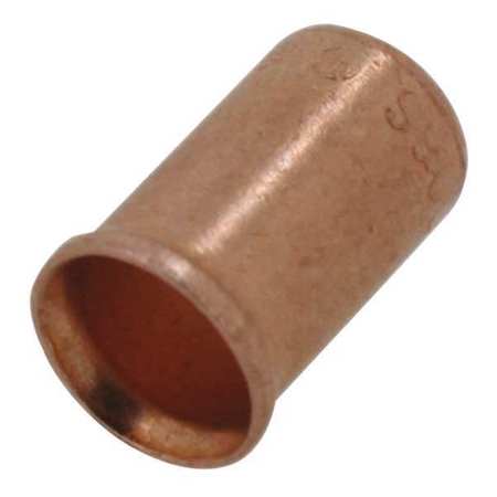 Butt Splice Connector Copper PK100 by USA Buchanan Electrical Wire Connectors