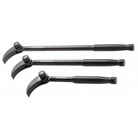 Indexable Pry Bar Set 3 Pc by USA Westward Nail Pullers Wrecking & Pry Bars