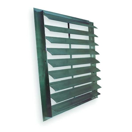 Exh Shutter Fits Fan Dia 30 In Aluminum by Dayton in US