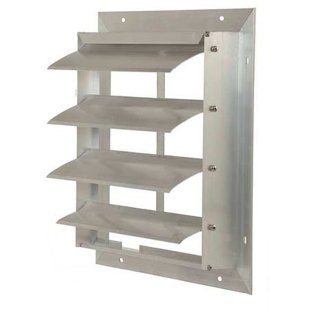 Exh Shutter Fits Fan Dia 16 In Aluminum by Dayton in US