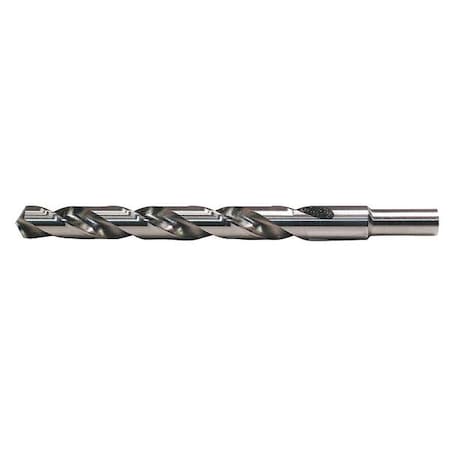 Jobber Drill 3/8 Shank 1/2 HSS 118 Deg Min. Qty 6 by USA Cle Line Reduced Shank Drill Bits