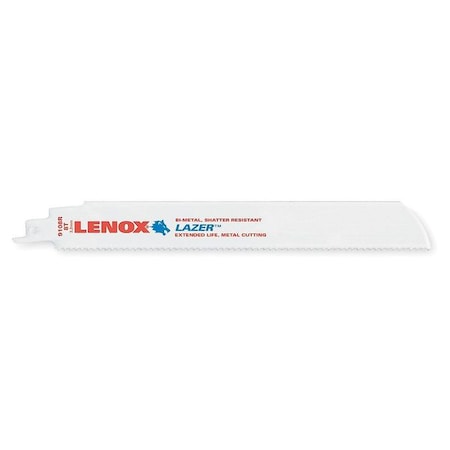 9" L Reciprocating Saw Blade 5 pk. Type 201939108R by USA Lenox Reciprocating Power Saw Blades