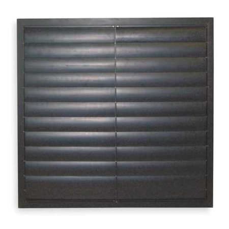 Exhaust Shutter 36 In Black PVC by Dayton in US