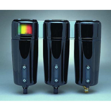 Three Stage Sterile Air Filter Assembly by USA Parker Pneumatic System Oil Removal Filters