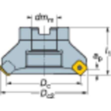 Facemill Cutter RA245 102R38 18H by USA Sandvik Coromant Threading & Turning Tools
