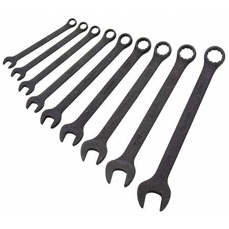 Combo Wrench Set Antislip 1/4 3/4 in 9Pc by USA Westward Combination Wrench Sets