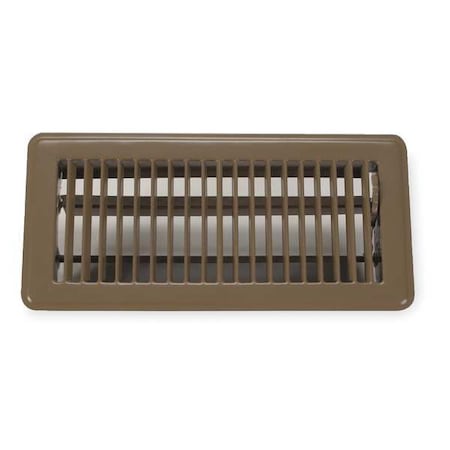 Floor Register 2x14" Brown by Value Brand in US