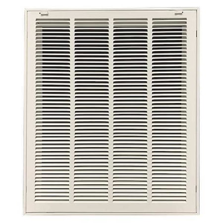 Filtered Return Air Grille 25x20" White by Value Brand in US