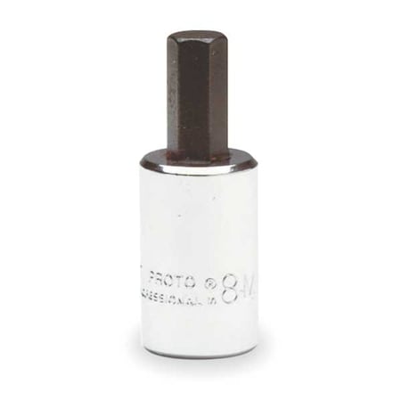 Socket Bit 3/8 in. Dr 1/4 in. Hex Type J49901/4ST by USA Proto Sockets