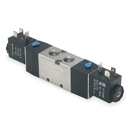 Solenoid Air Control Valve 1/2 In 120VAC Type M214SD 120 A by USA ARO Pneumatic Solenoid Air Control Valves