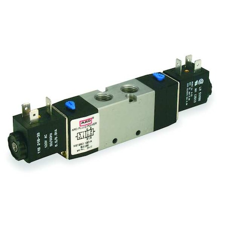 Solenoid Air Control Valve 1/4 In 24VDC Type M212SD 024 D by USA ARO Pneumatic Solenoid Air Control Valves