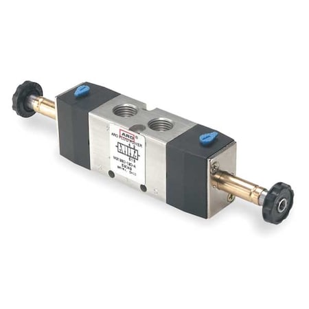 Solenoid Air Control Valve 1/2 In 4 Way Type M214SD 000 N by USA ARO Pneumatic Solenoid Air Control Valves