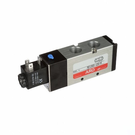 Solenoid Air Control Valve 3/8 In 120VAC Type M213SS 120 A by USA ARO Pneumatic Solenoid Air Control Valves