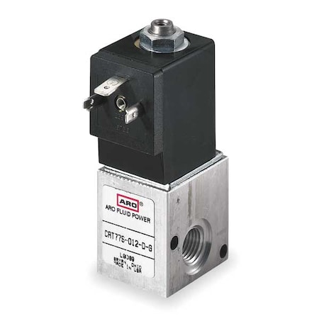 Solenoid Air Control Valve 1/4 In 24VDC Type CAT77S 024 L by USA ARO Pneumatic Valve Solenoid Coils