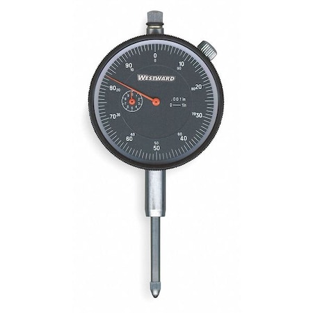 Test Indicator.2.25 Dia 1.000 In by USA Westward Precision Measuring Dial Indicators