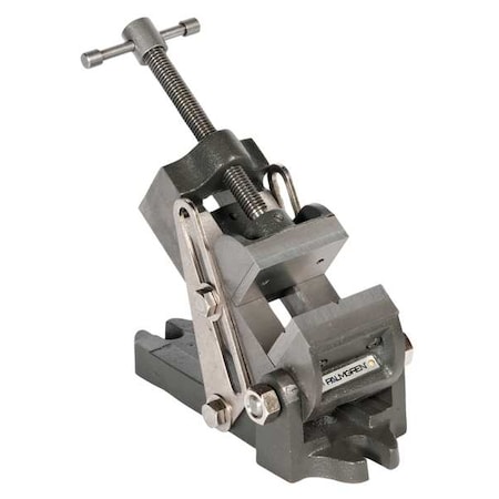 Angle Vise Swivel 2 7/16 In W 2.5 In D by USA Palmgren Bench Vises