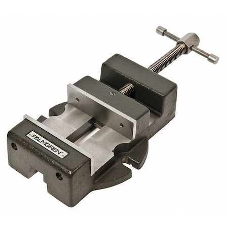 Low Profile Machine Vise 4.5 In W 4 In D by USA Palmgren Bench Vises