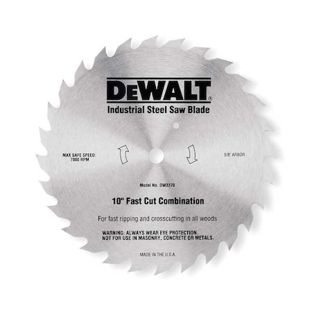 Crclr Saw Bld Steel 7 1/4 In 40 Teeth by USA Dewalt Circular Power Saw Blades