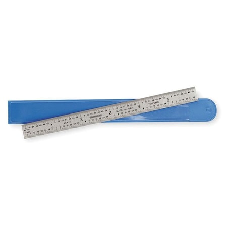 Steel Rule Flexible 6In 32/64ths/0.5/1mm by USA Westward Rulers & Straight Edges