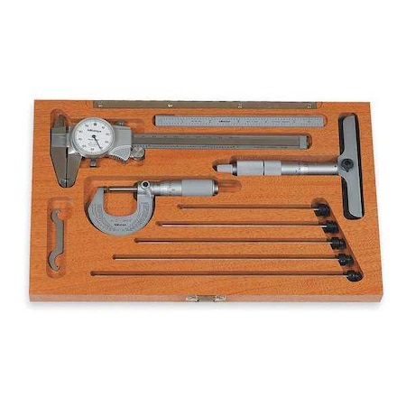 Measuring Tool Kit 4pc by USA Mitutoyo Precision Measuring Tool Kits