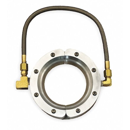 Air Wipe 1/4 In NPT 0.5 In ID Al by USA Exair Compressed Air Knives