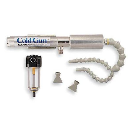 Cold Gun 2 Hose 1000 BtuH 15 CFM 70 dBA by USA Exair Air Guns